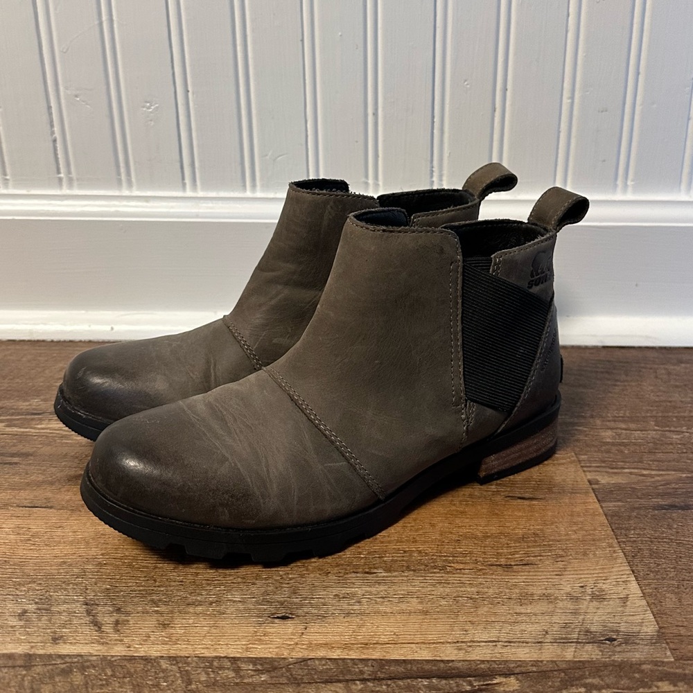 Sorel Leather Booties